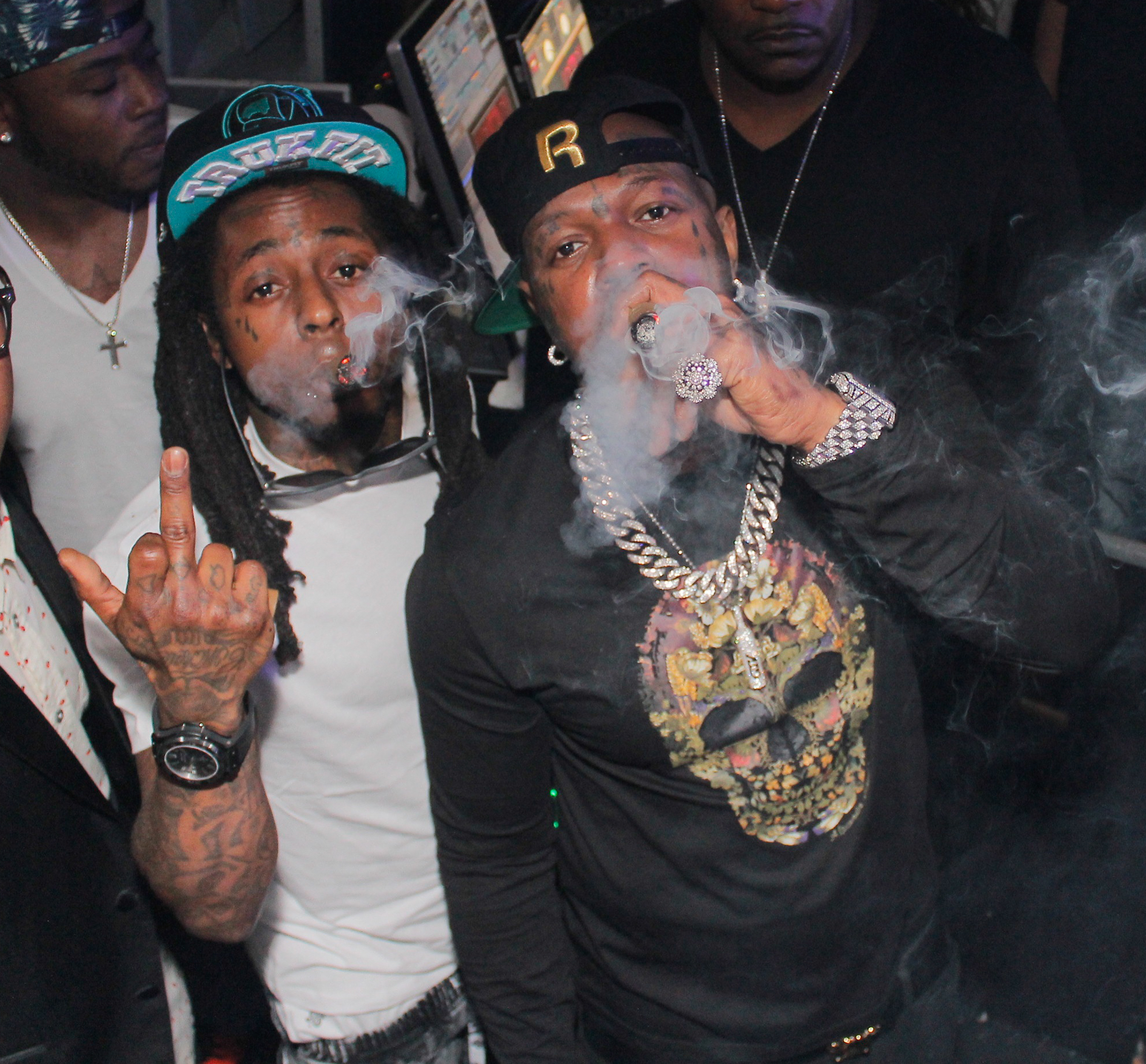 Lil Wayne and Birdman Together - File Images