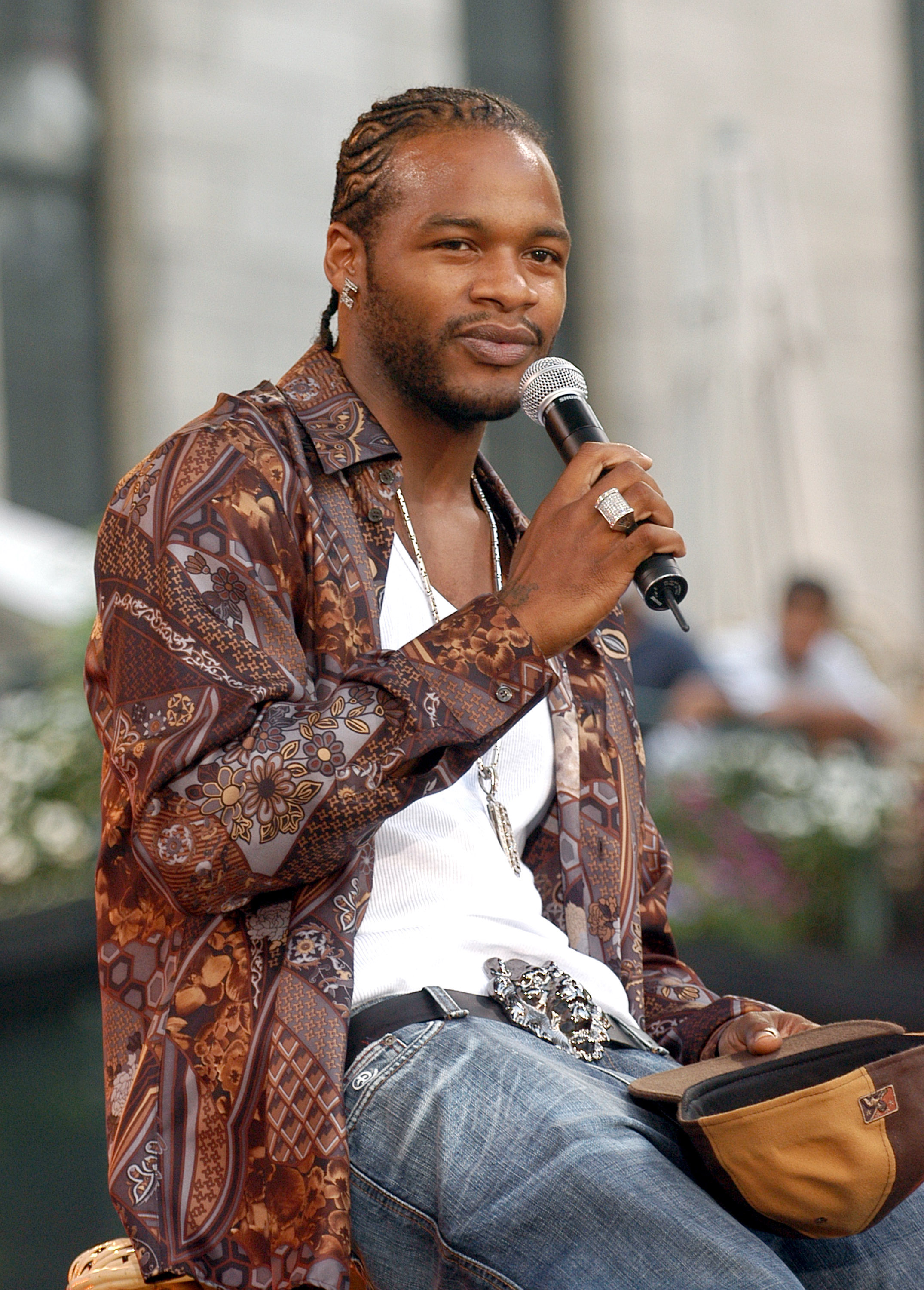 Nelly Performs on 'Good Morning America' 2004 Summer Concert