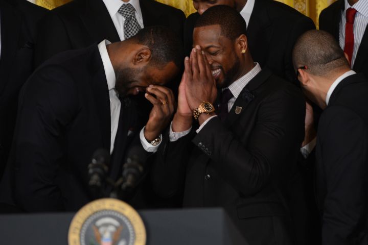 He made two of our favorite players the happiest men on Earth.