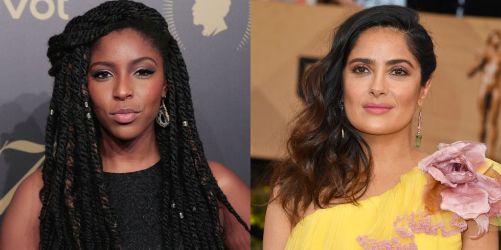 Jessica Williams and Salma Hayek