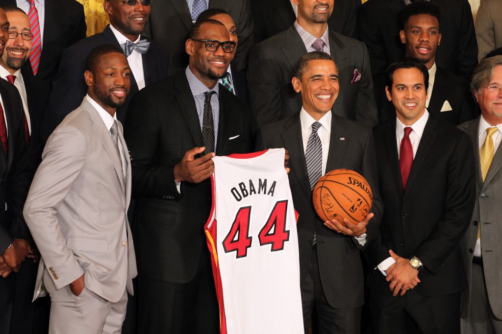 Miami Heat White House Visit