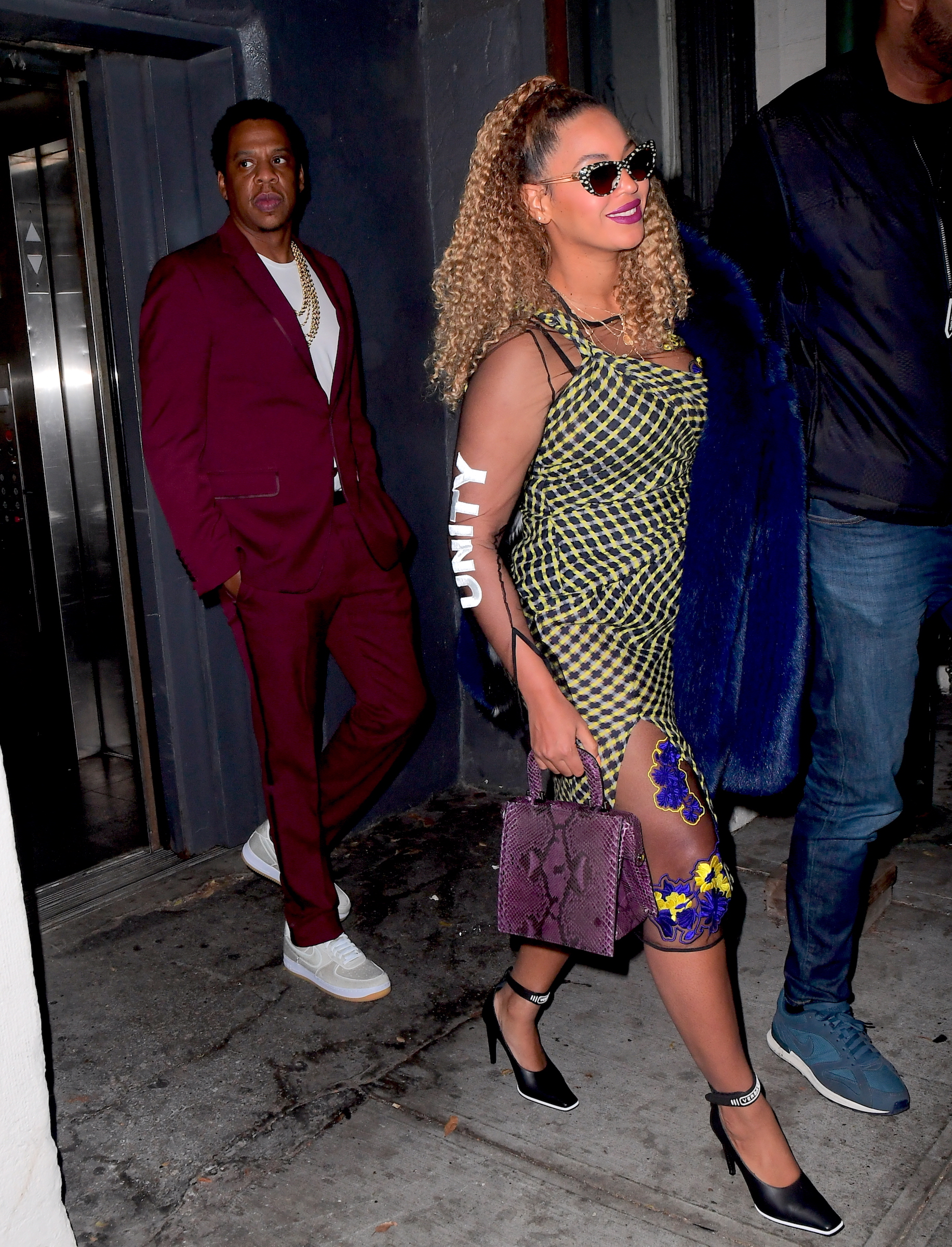 Beyonce and Jay Z on Dec 4