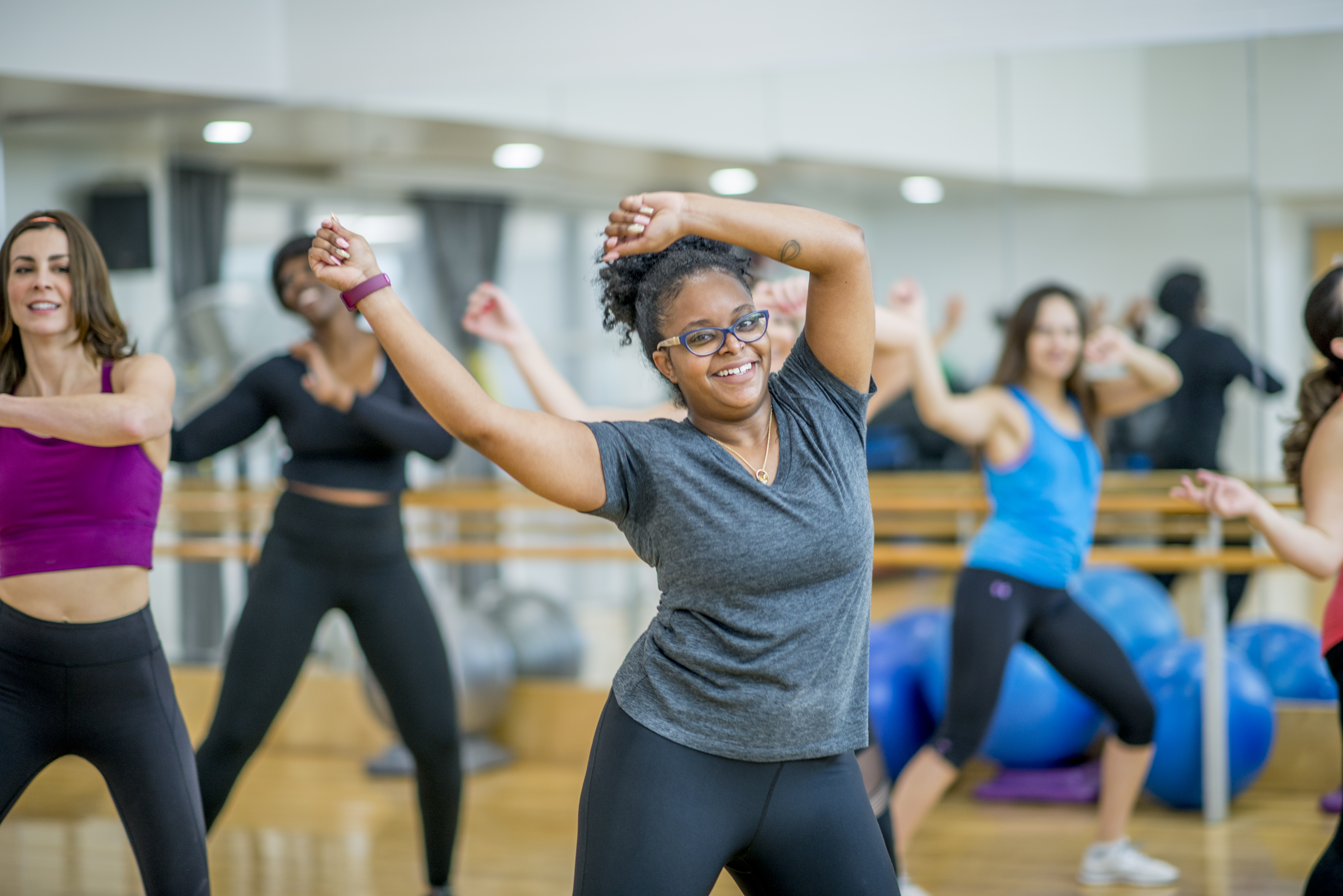 Happy Women Dancing