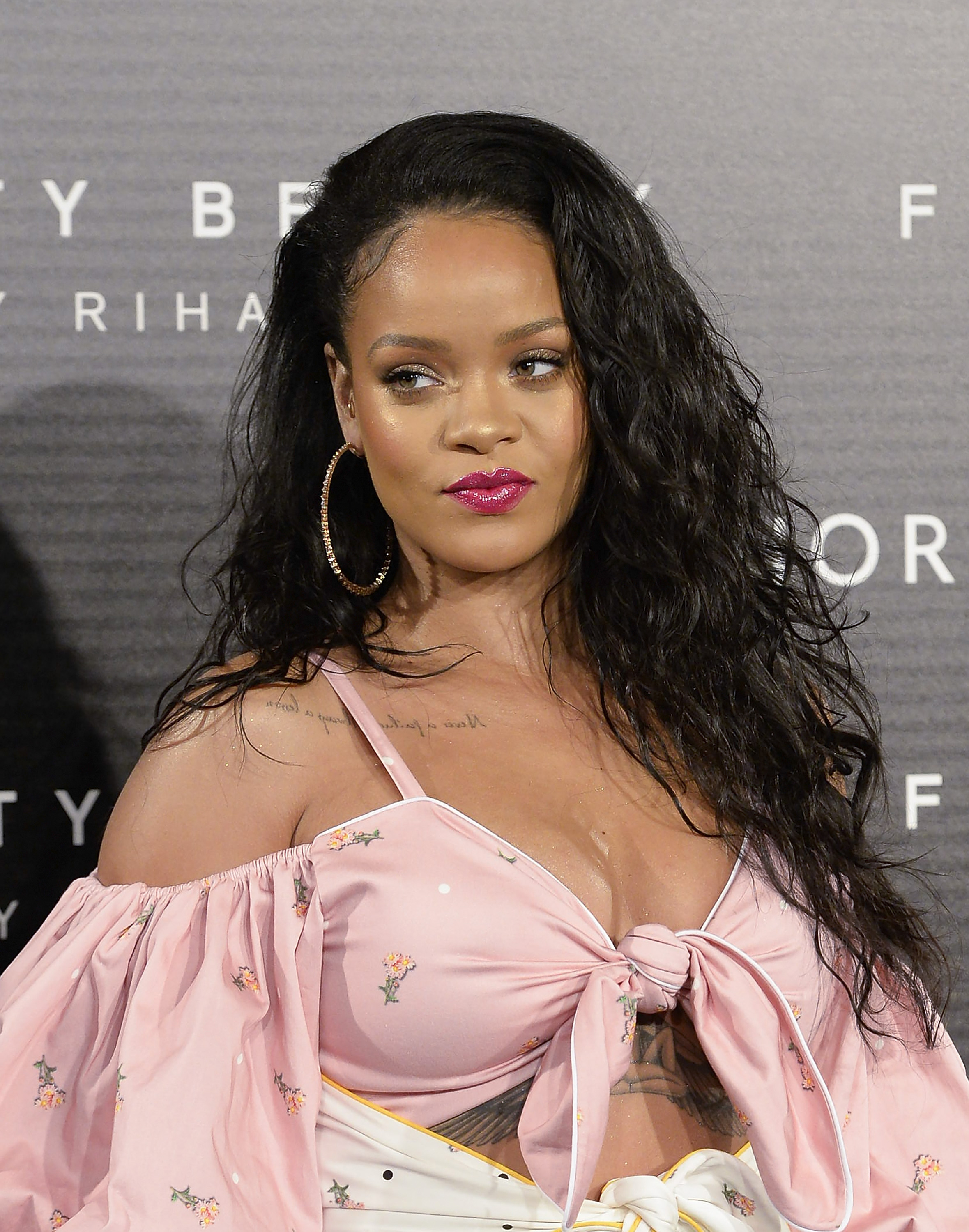 Rihanna Fenty Beauty Presentation in Madrid