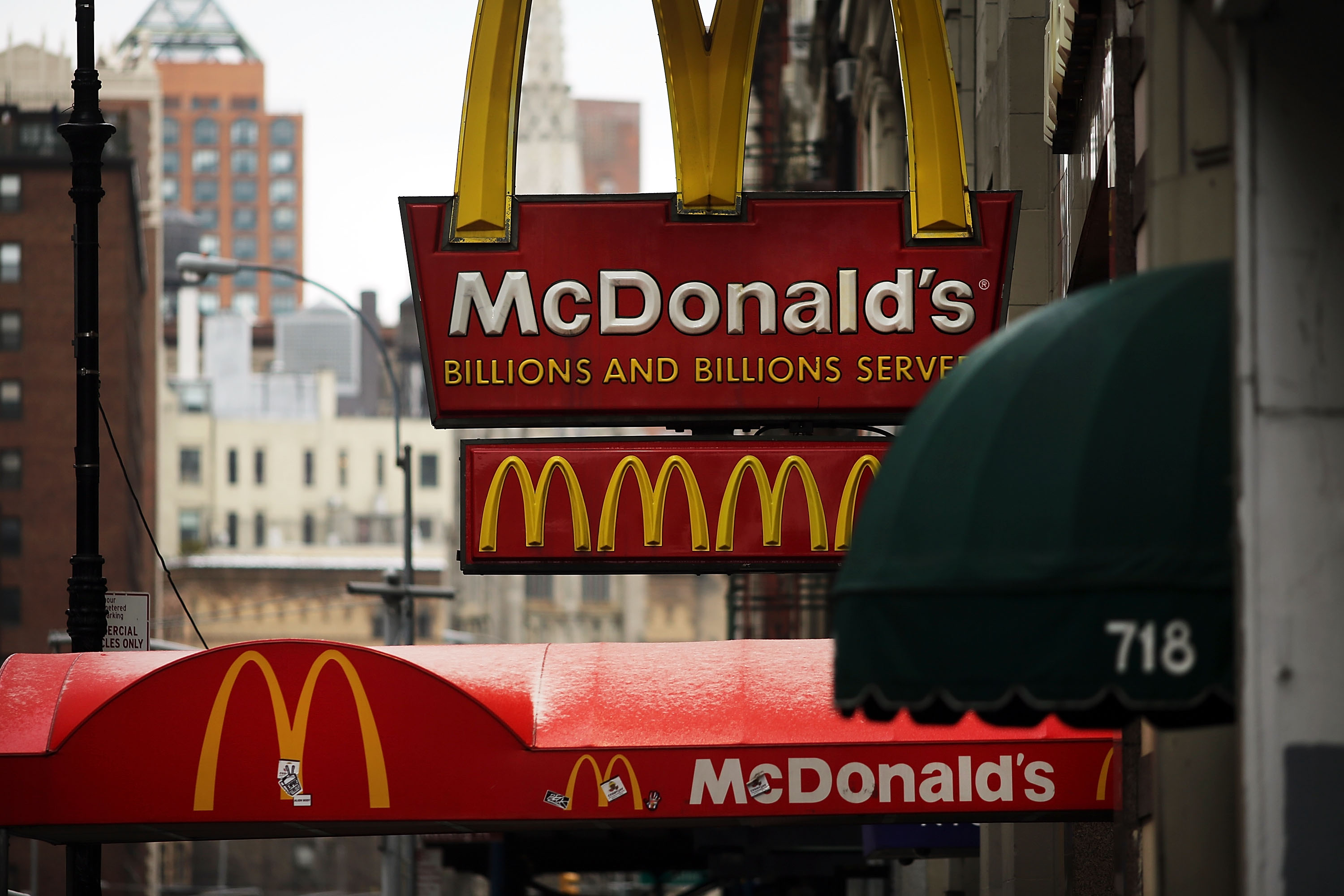 McDonald's Monthly Sales Drop Again, Continuing Worldwide Slump