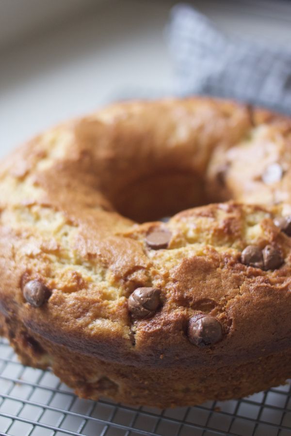 Close-Up Of Dessert On Cooling Rack