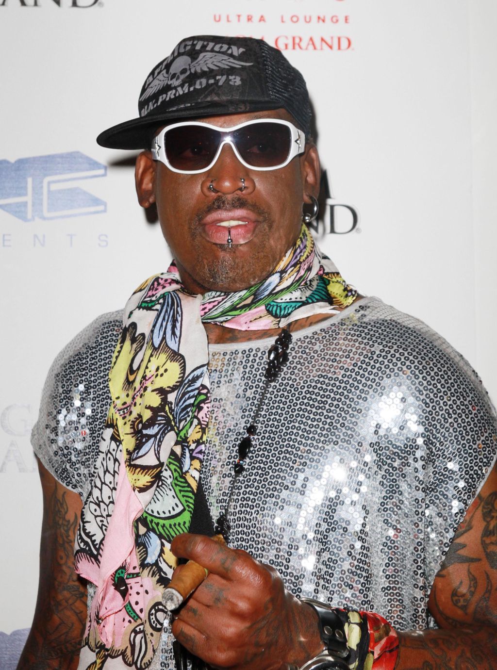 NBA Hall Of Famer Dennis Rodman Hosts St. Patrick's Day Party