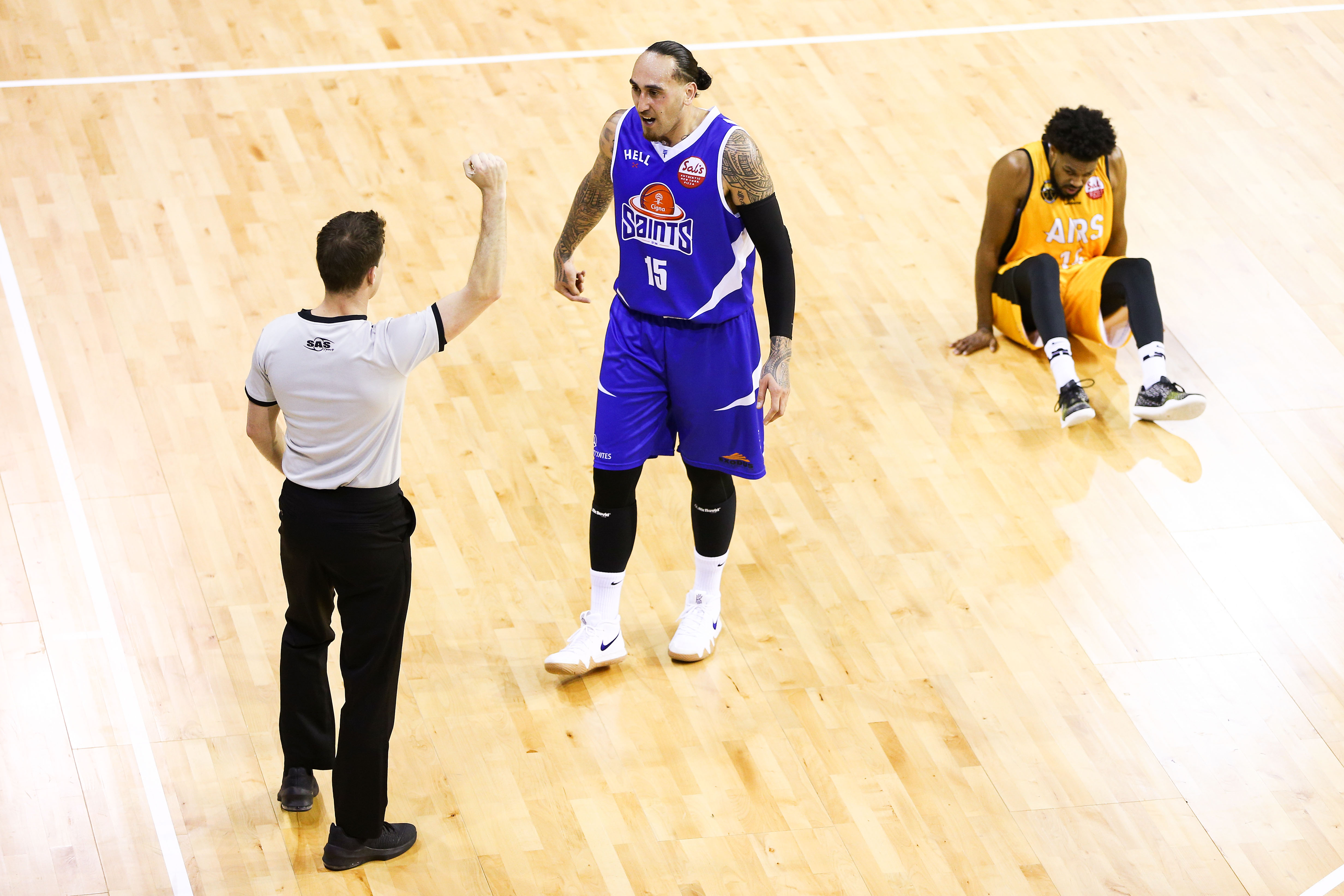 NZNBL - Wellington Saints v Taranaki Mountainairs