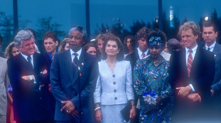 Mandela’s meet the Kennedy’s.