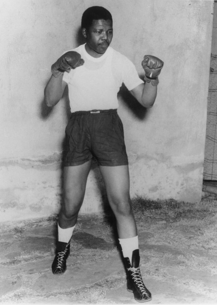 Baby faced Madiba
