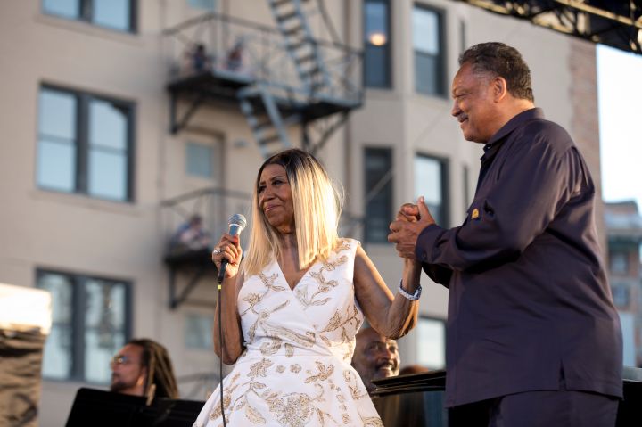 The Queen & Jesse Jackson