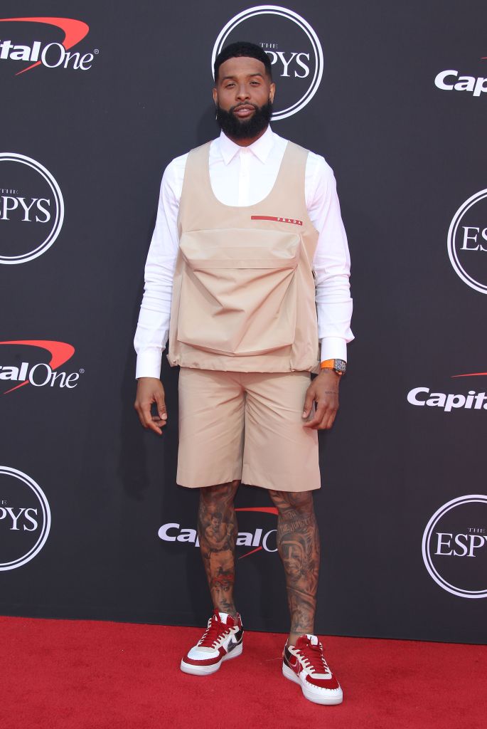 Odell Beckham Jr. black hair