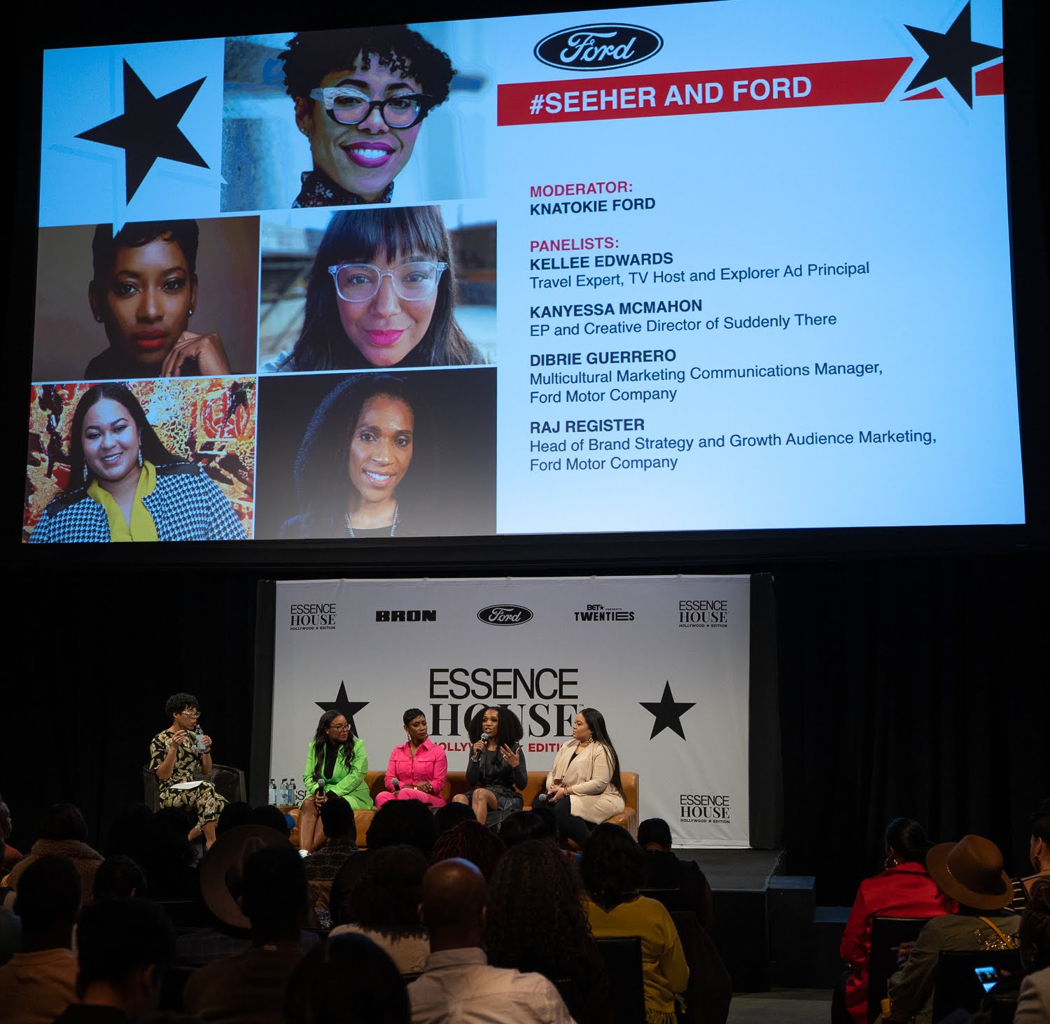 #SeeHer Ford Panel at Essence House