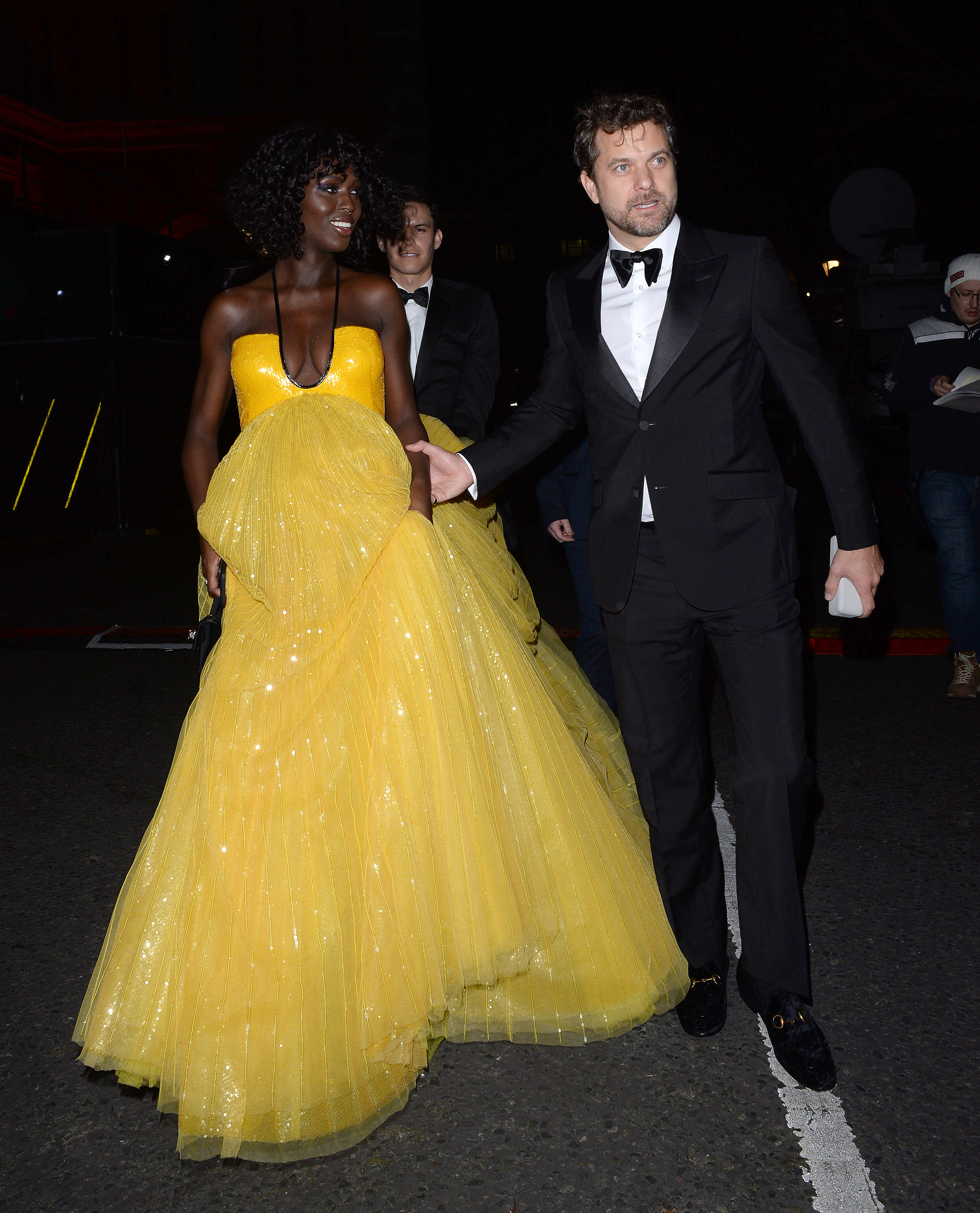 Jodie Turner-Smith and Joshua Jackson 2020