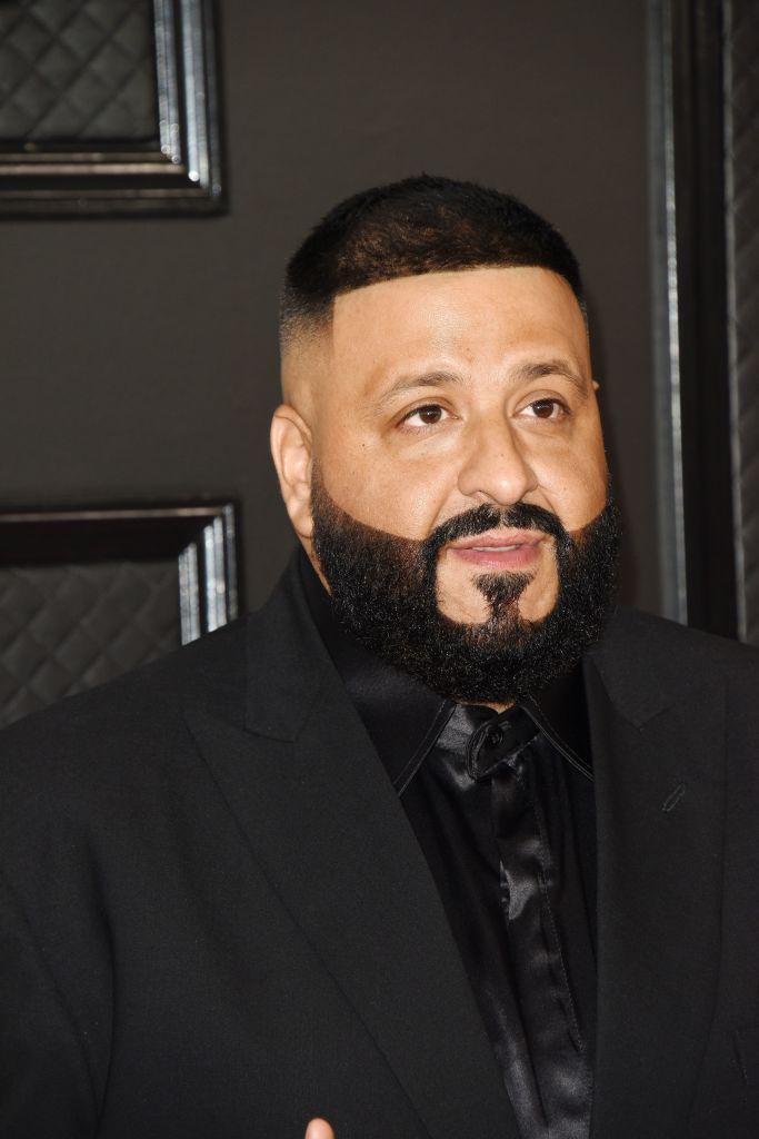 DJ Khaled arrives at the 62nd Annual GRAMMY Awards at Staples Center on January 26, 2020 in Los Angeles, California