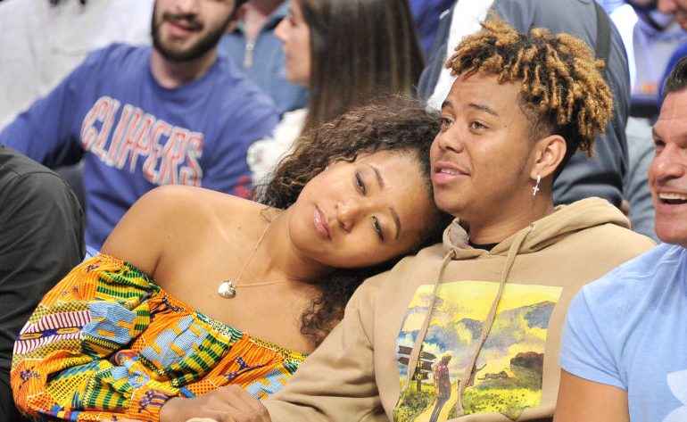 Celebrities At The Los Angeles Clippers Game