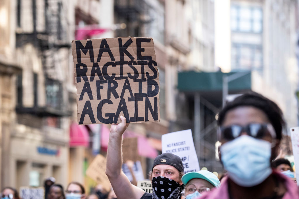 News - George Floyd Protest Trump/Pence Out Now - New York City