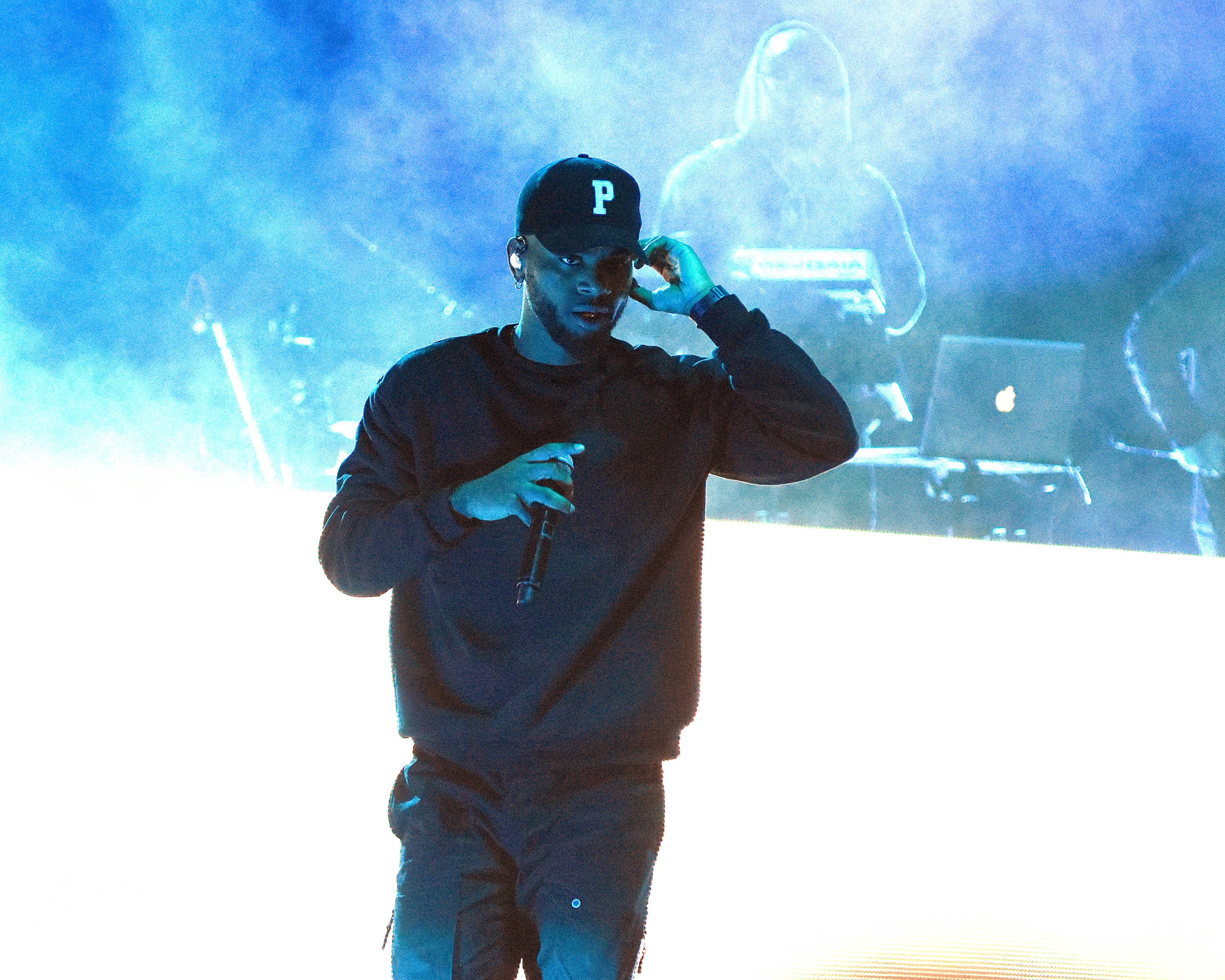 Bryson Tiller performs at 3Arena