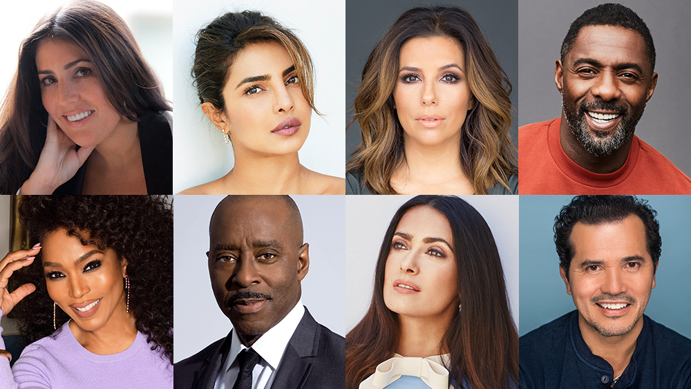 ViacomCBS E&Y Group Key Art with Nina Diaz and producers