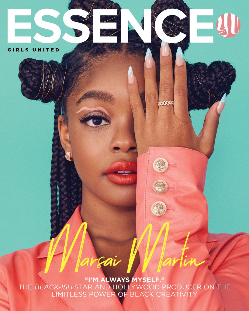 Marsai Martin Essence cover