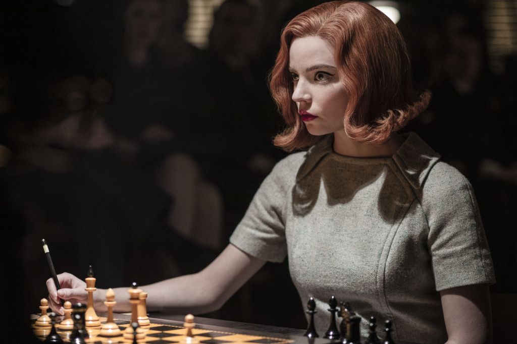 Actress Anya Taylor-Joy in the 'The Queen's Gambit' 