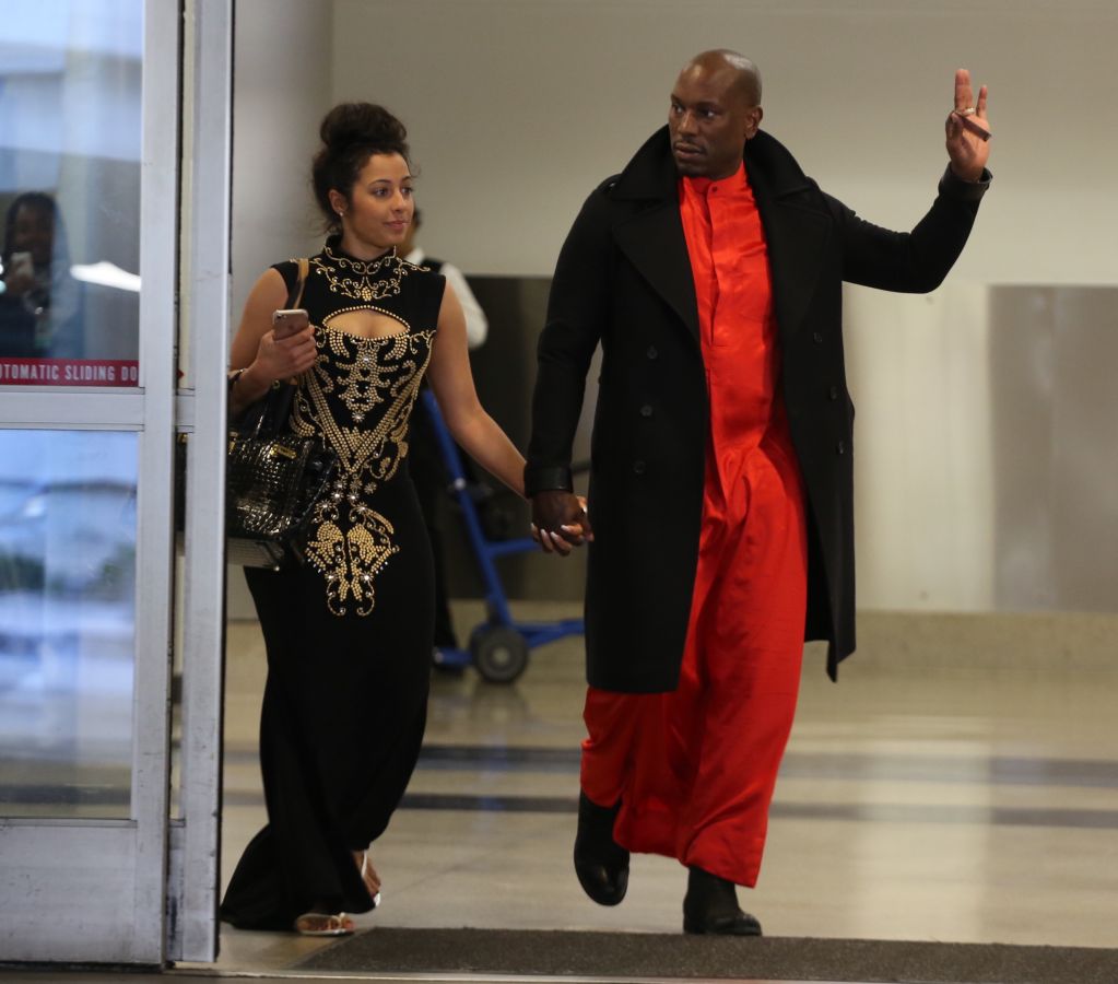 Tyrese and Samantha Gibson