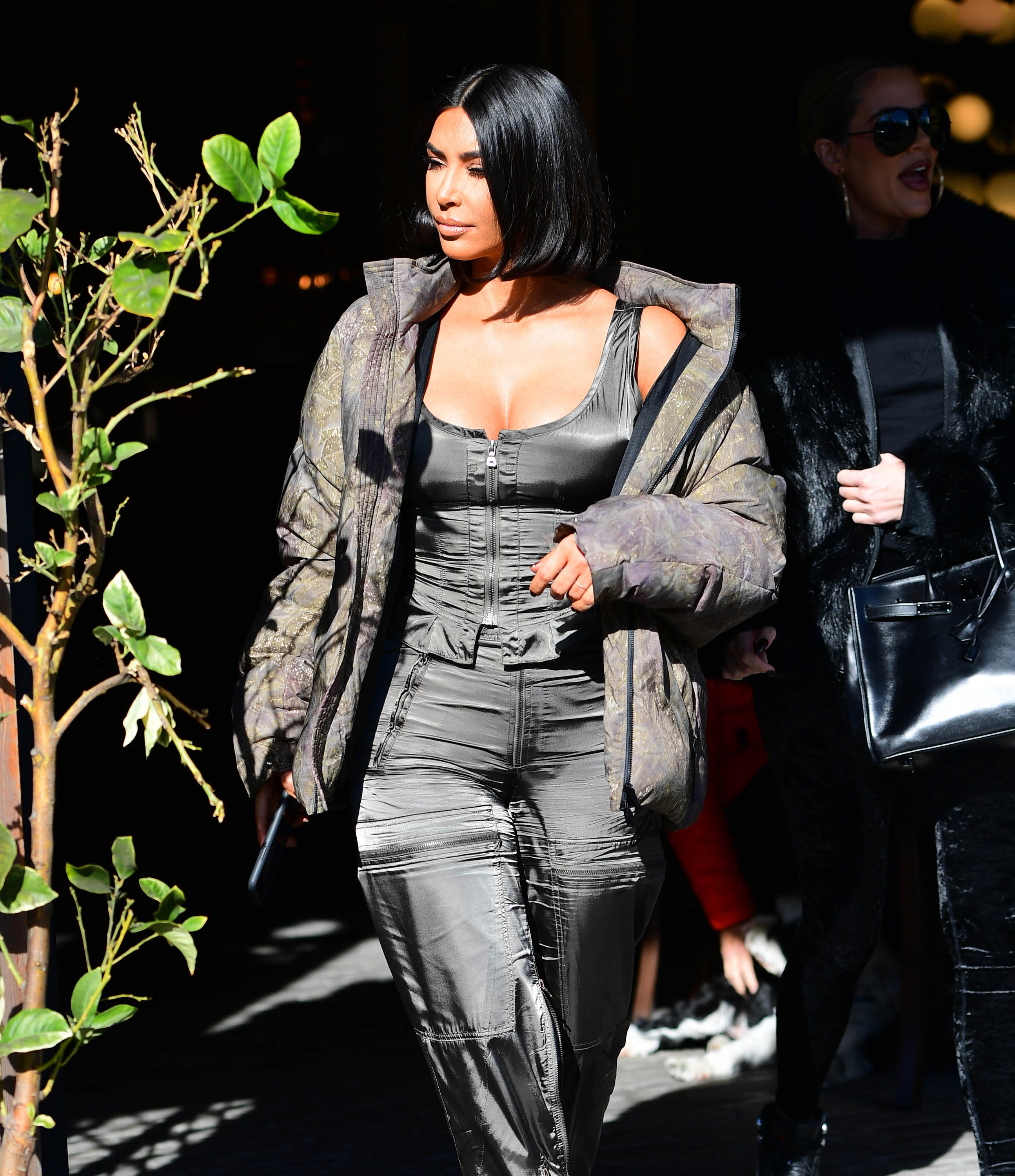 Kim Kardashian Steps out