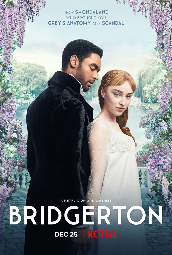 Key art for Netflix series Bridgerton 