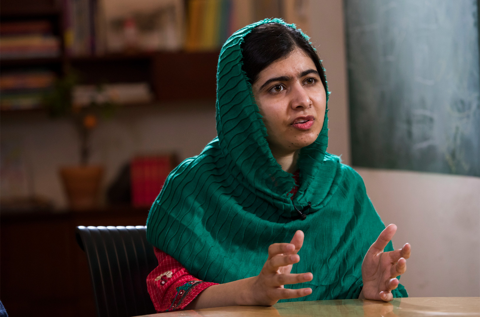 Women's rights activist Malala Yousafzai