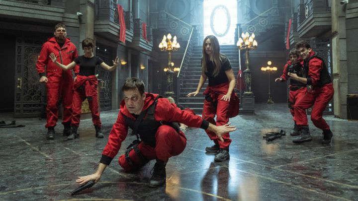 Or, the 'Money Heist 'gang.