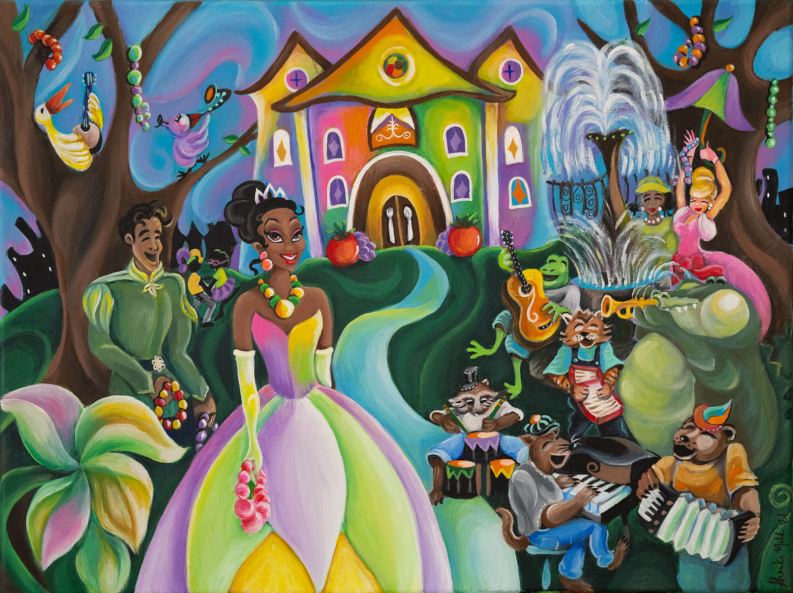Princess and the Frog Disney Attraction