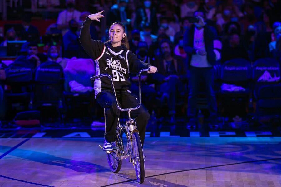 Kalan.FrFr Destiny Rogers Clippers Halftime Performance