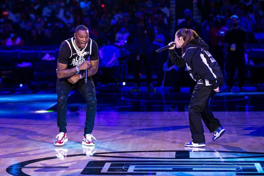 Kalan.FrFr Destiny Rogers Clippers Halftime Performance