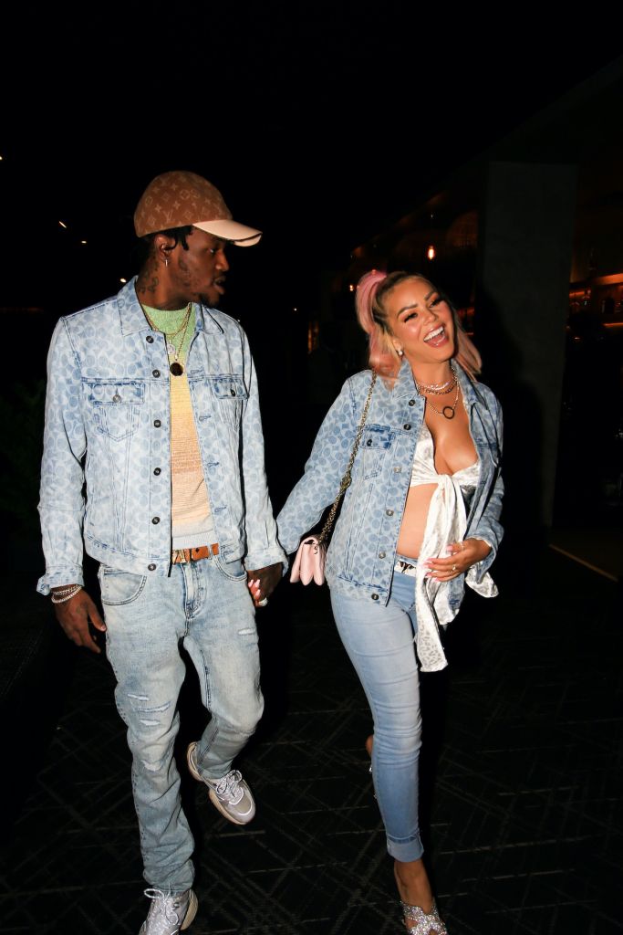 DC Young Fly and Ms Jacky Oh attend screening for Uncharted at iPic Theater in Colony Square