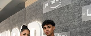 Alejandro Rosario and Destiny Marie attend The Season Two Celebration of Upload on Prime Video was held at the West Hollywood EDITION on March 8th, 2022, in Los Angeles, California