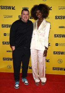 Rob Stone and Geneva Ayala attend SXSW Premiere of LOOK AT ME: XXXTENTACION