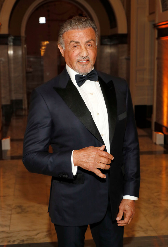 Sylvester Stallone Celebrates His Son Seargeoh