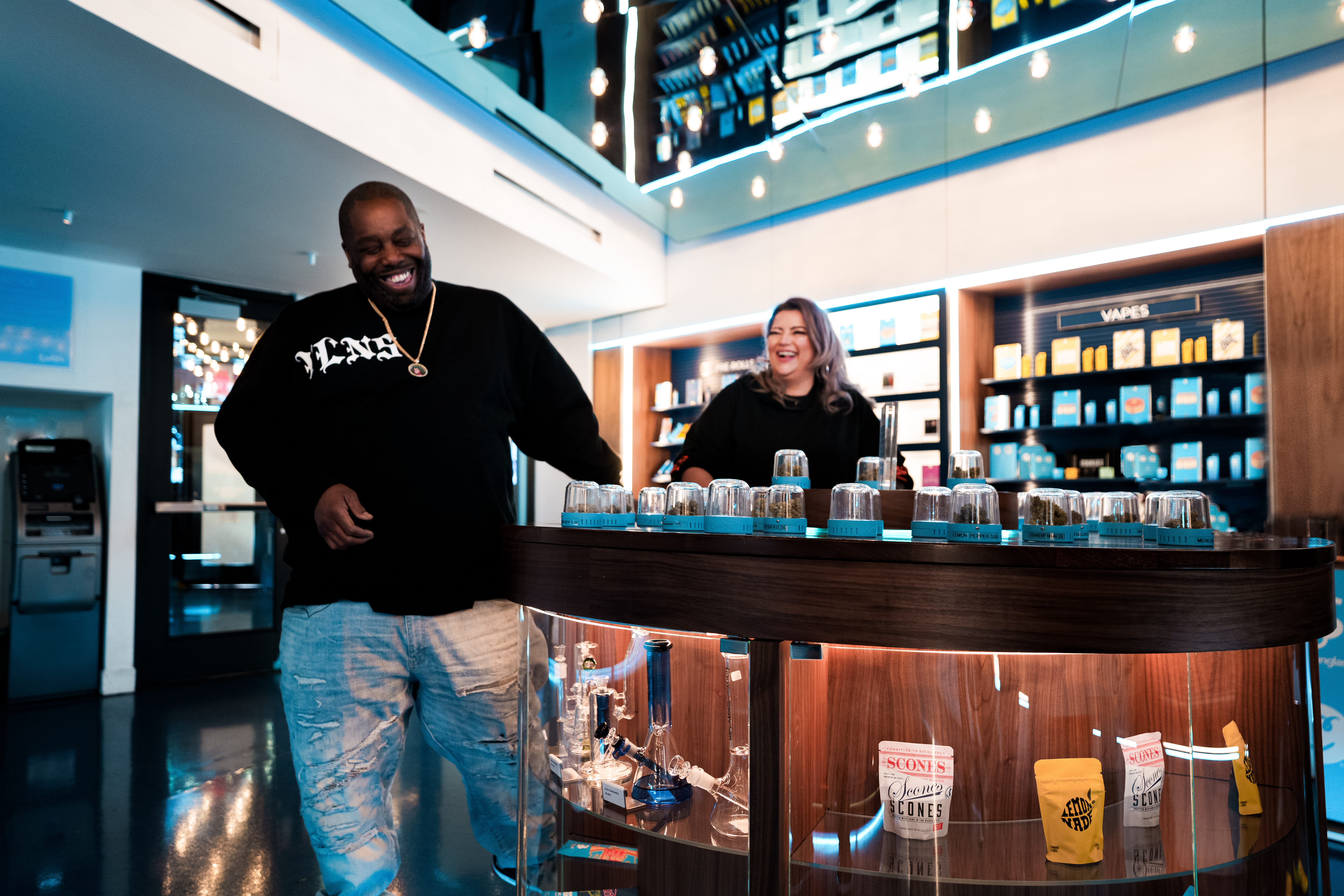 Killer Mike production stills from Weedmaps documentary