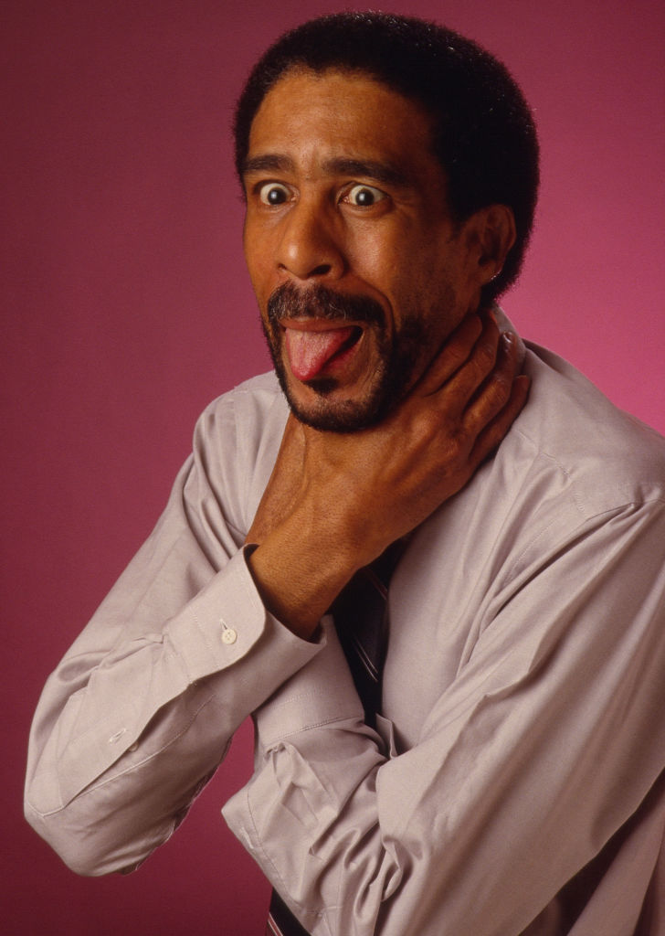 Comedian Richard Pryor portraits
