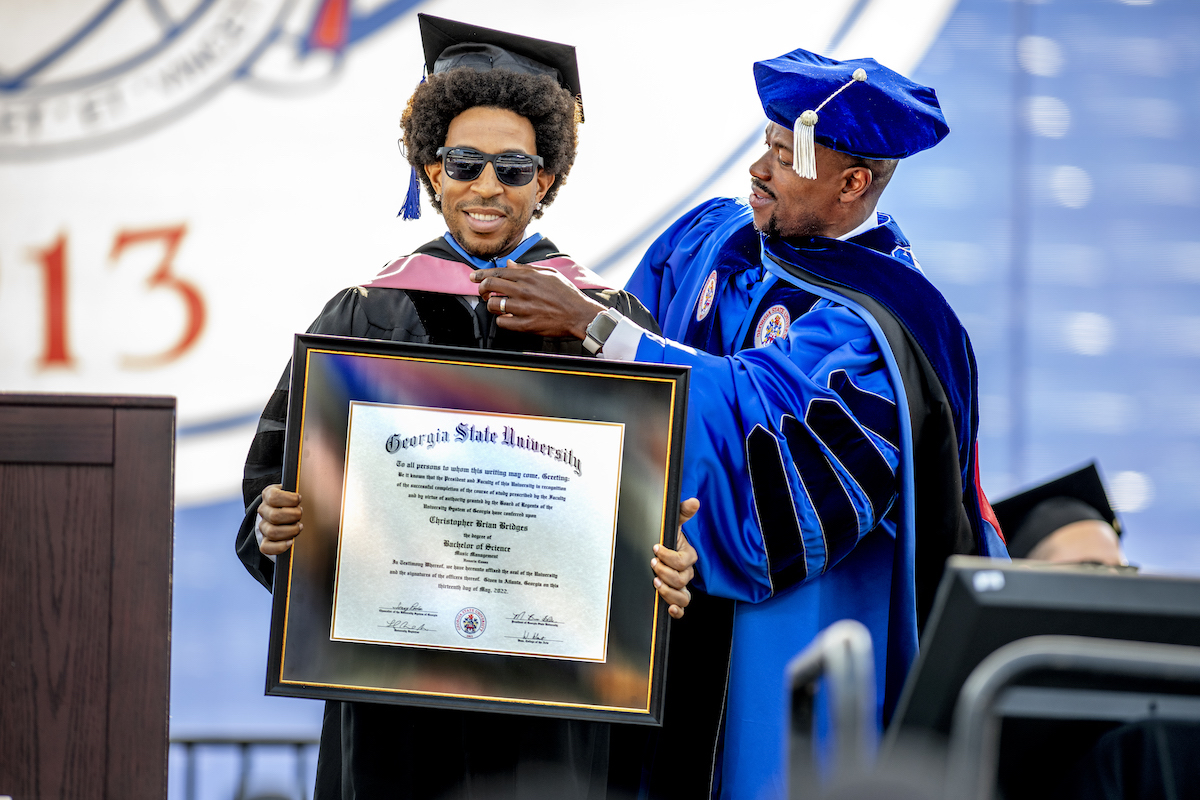 Ludacris Receives Honorary Degree from Georgia State University