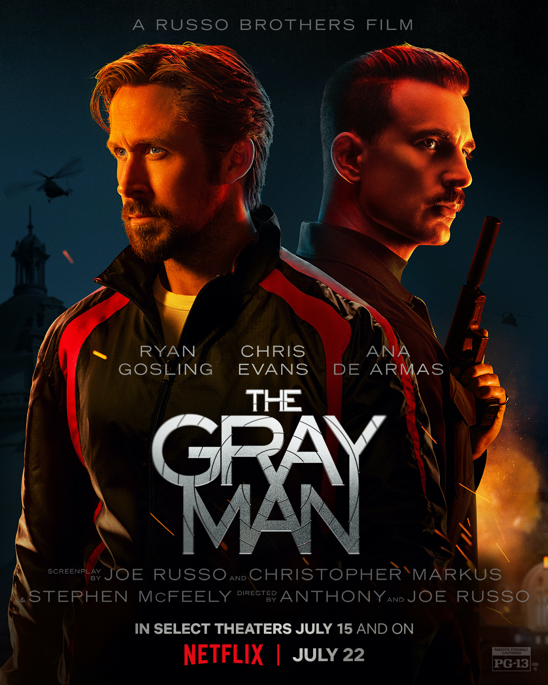 The Gray Man Key art