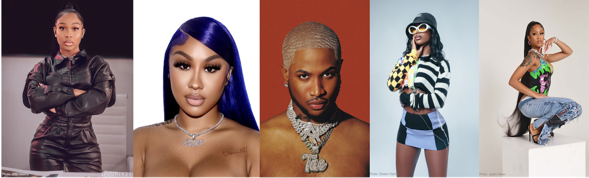 The Impact Cast - Ariana 'Ari' Fletcher, Lakeyah Robinson, Dionte 'Arrogant Tae' Gray,
