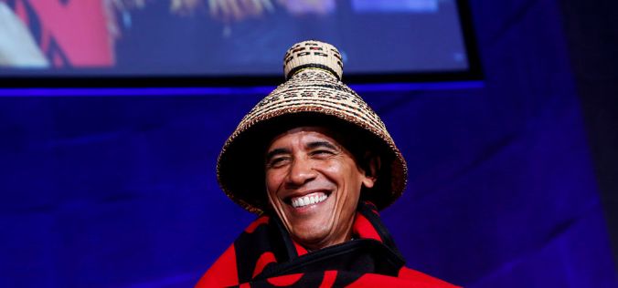 US President Barack Obama attends the 2016 White House Tribal Nations Conference