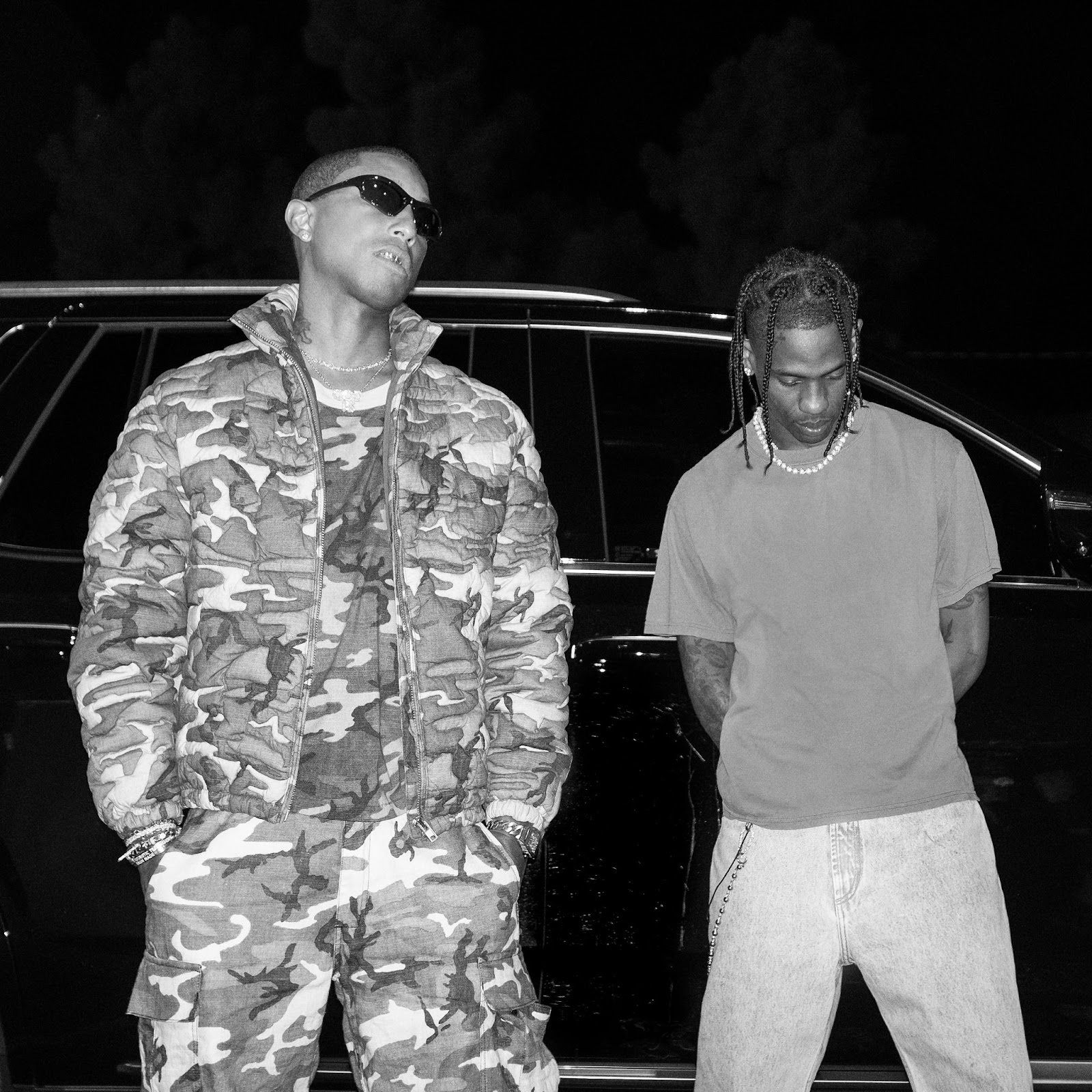 Pharrell and Travis Scott