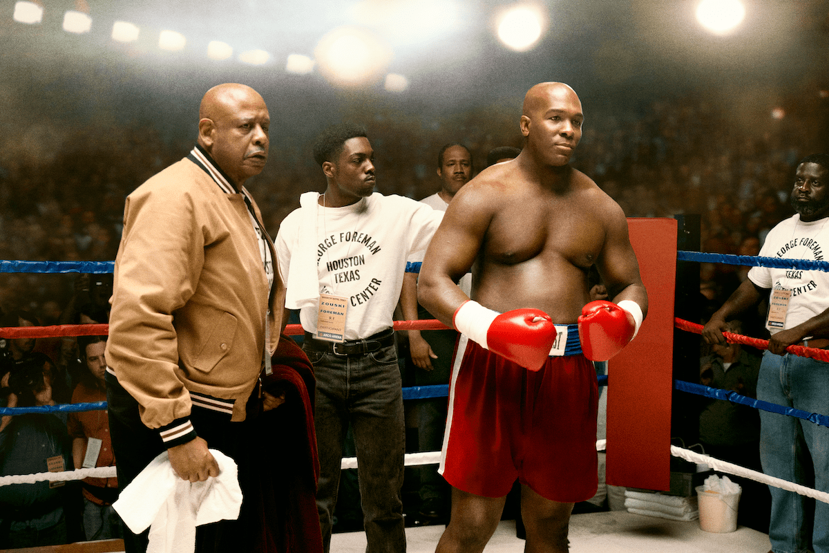 Big George Foreman poster and stills