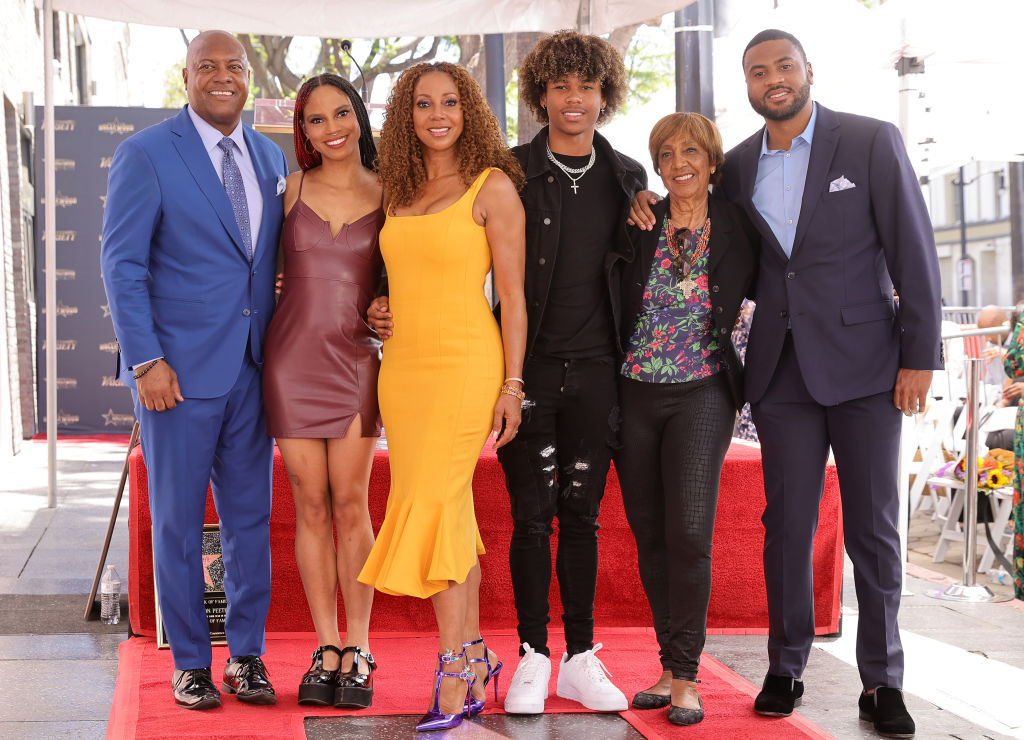 Actress Holly Robinson Peete Honored With Star On The Hollywood Walk Of Fame