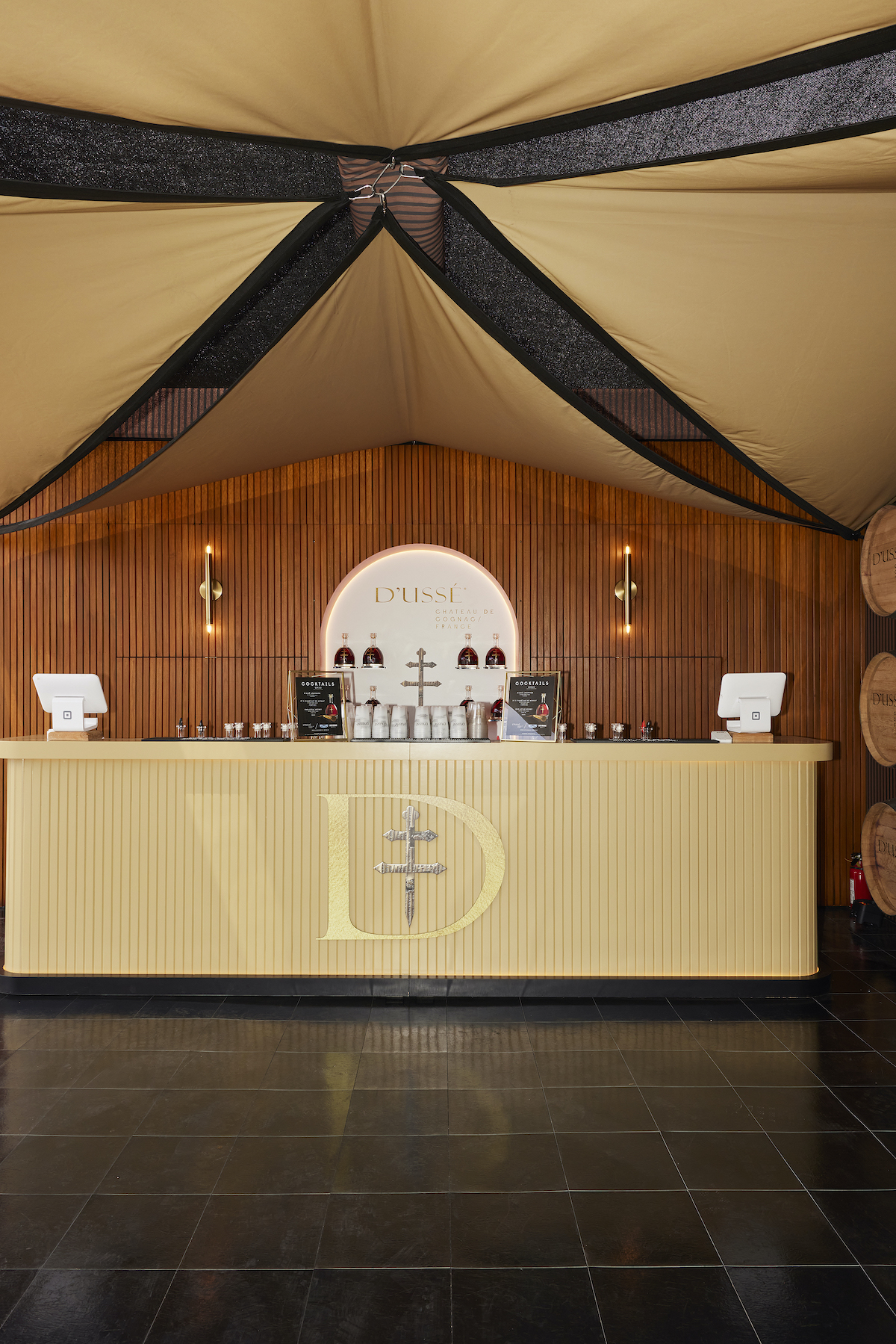 Bryson Tiller, N.O.R.E, Dem Franchize Boyz and more toast with D'USSÉ at Lovers & Friends in Las Vegas