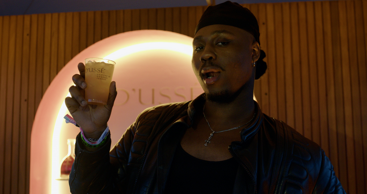 Bryson Tiller, N.O.R.E, Dem Franchize Boyz and more toast with D'USSÉ at Lovers & Friends in Las Vegas