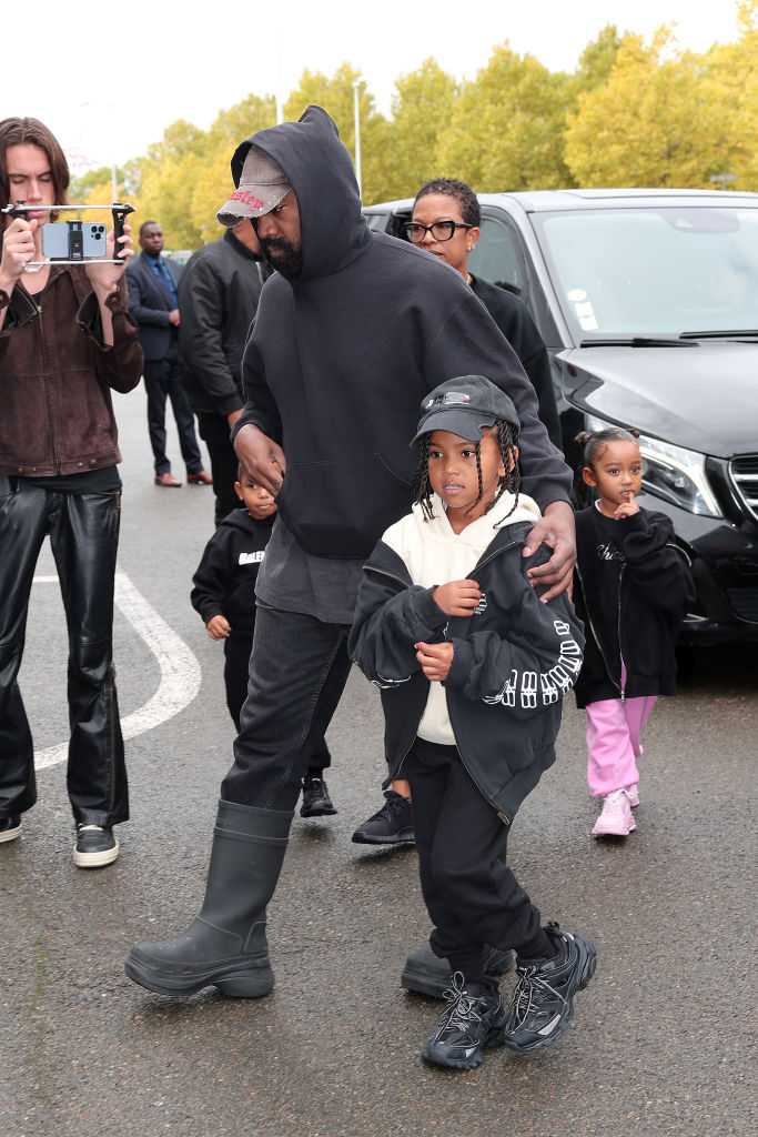 Kanye, Saint and Psalm West