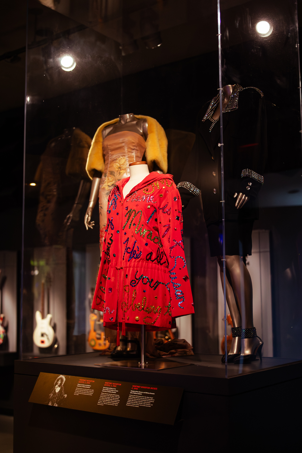 Whitney Houston Rock & Roll Hall of Fame Artifact
